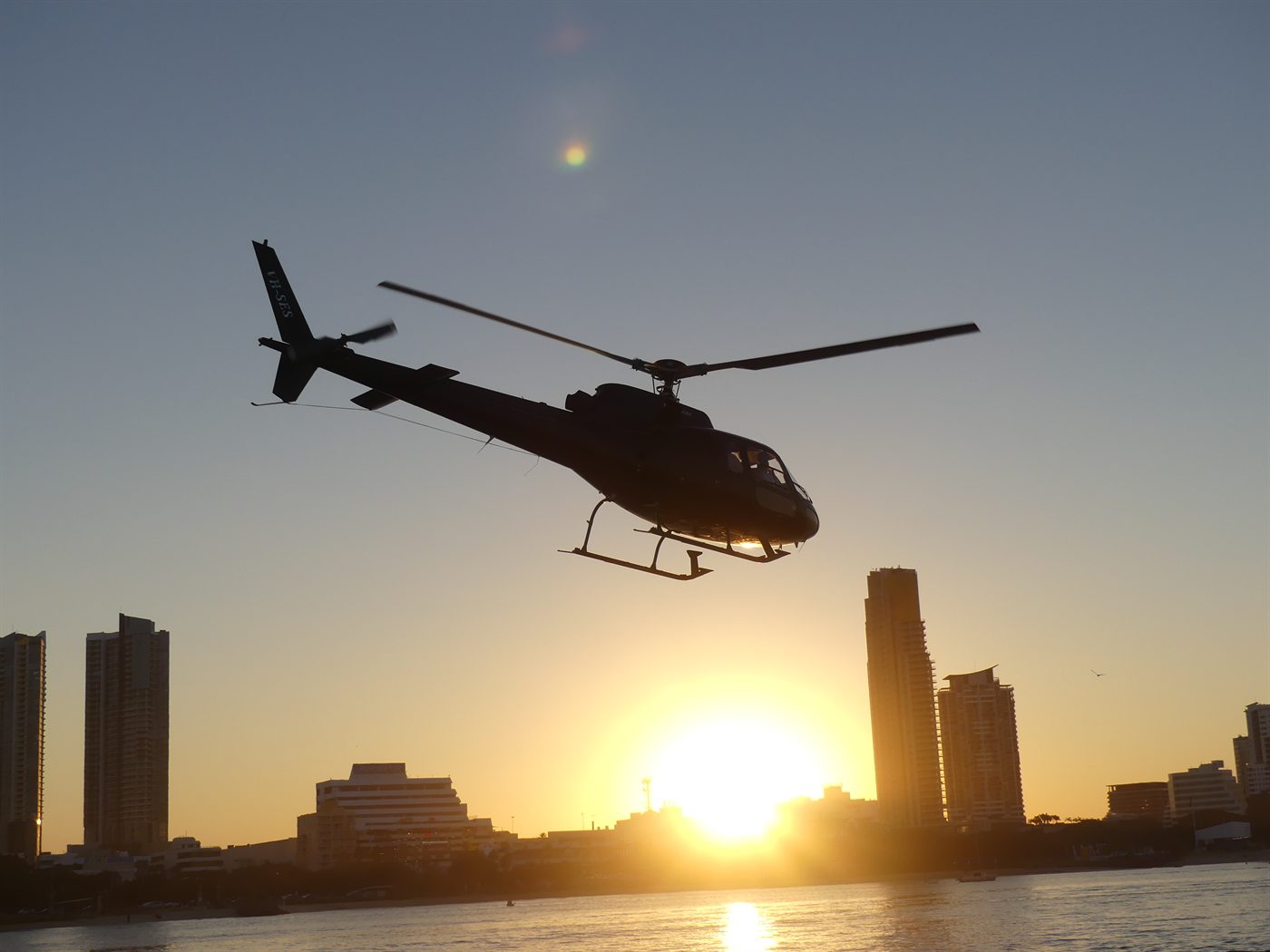 Eurocopter 350BA Squirrel VH-SES — Gold Coast Helitours