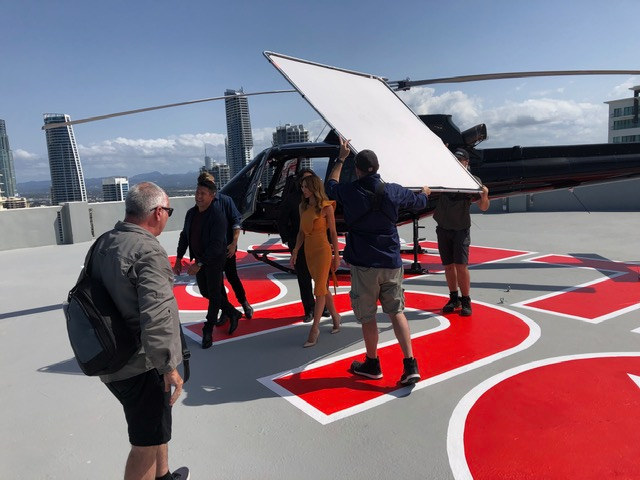 Motion Picture Filming — Gold Coast Helitours